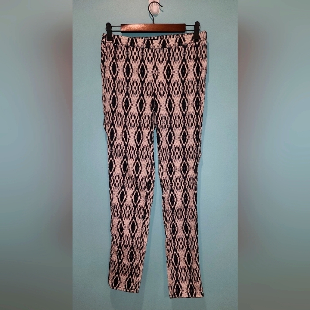 Black & white printed skinny pants , H&M